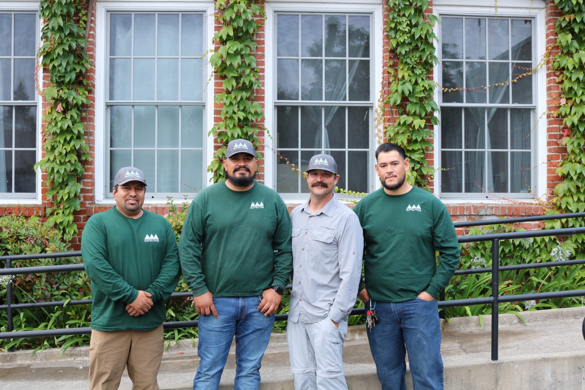 Penning Landscapes irrigation maintenance crew and team members in Napa and Sonoma Valley.